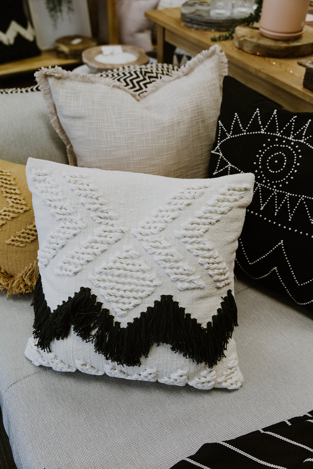 Fringe Cushion Covers