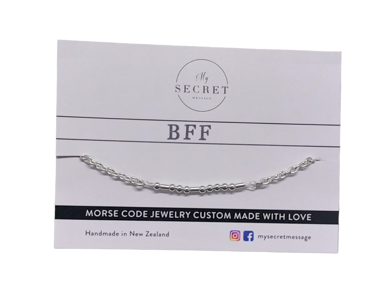 Morse Code Bracelet by My Secret Message