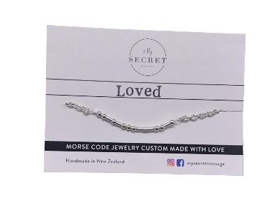 Morse Code Bracelet by My Secret Message