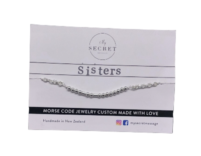 Morse Code Bracelet by My Secret Message