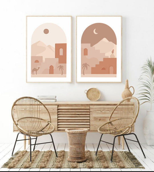 Marrakesh - Wall Print by Lagom Design Studio