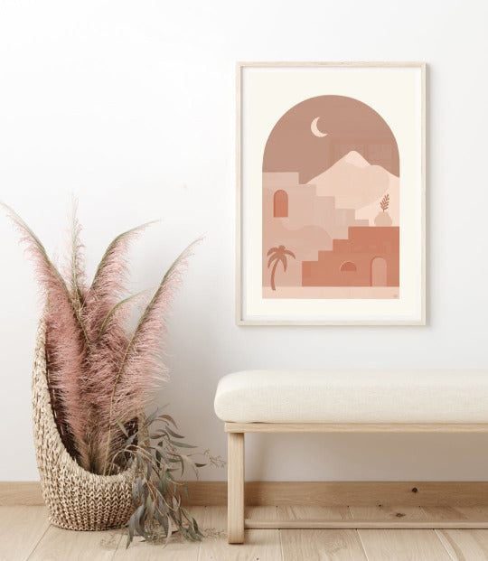 Marrakesh - Wall Print by Lagom Design Studio