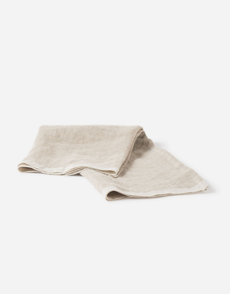 Selvedge Edge Linen Teatowel by Citta Design