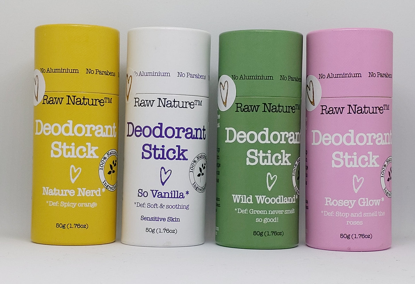 Zero Plastic Deodorant Stick by Raw Nature