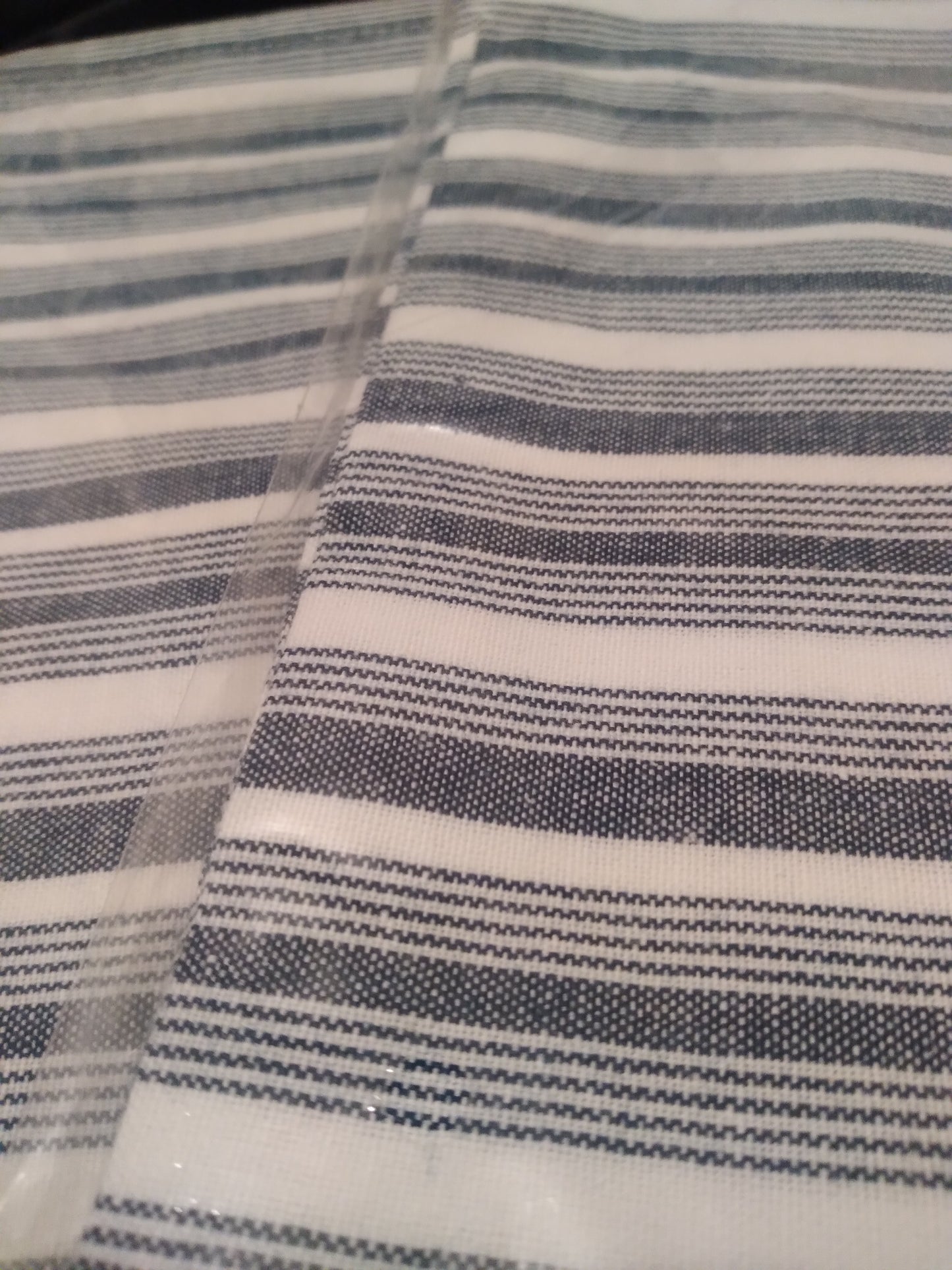 Blue Stripe Tea Towel by Trade Aid