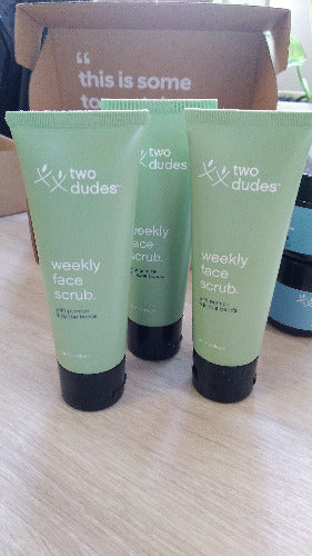 Weekly Face Scrub by Two Dudes