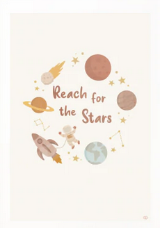 Starman - Wall Print by Lagom Design Studio