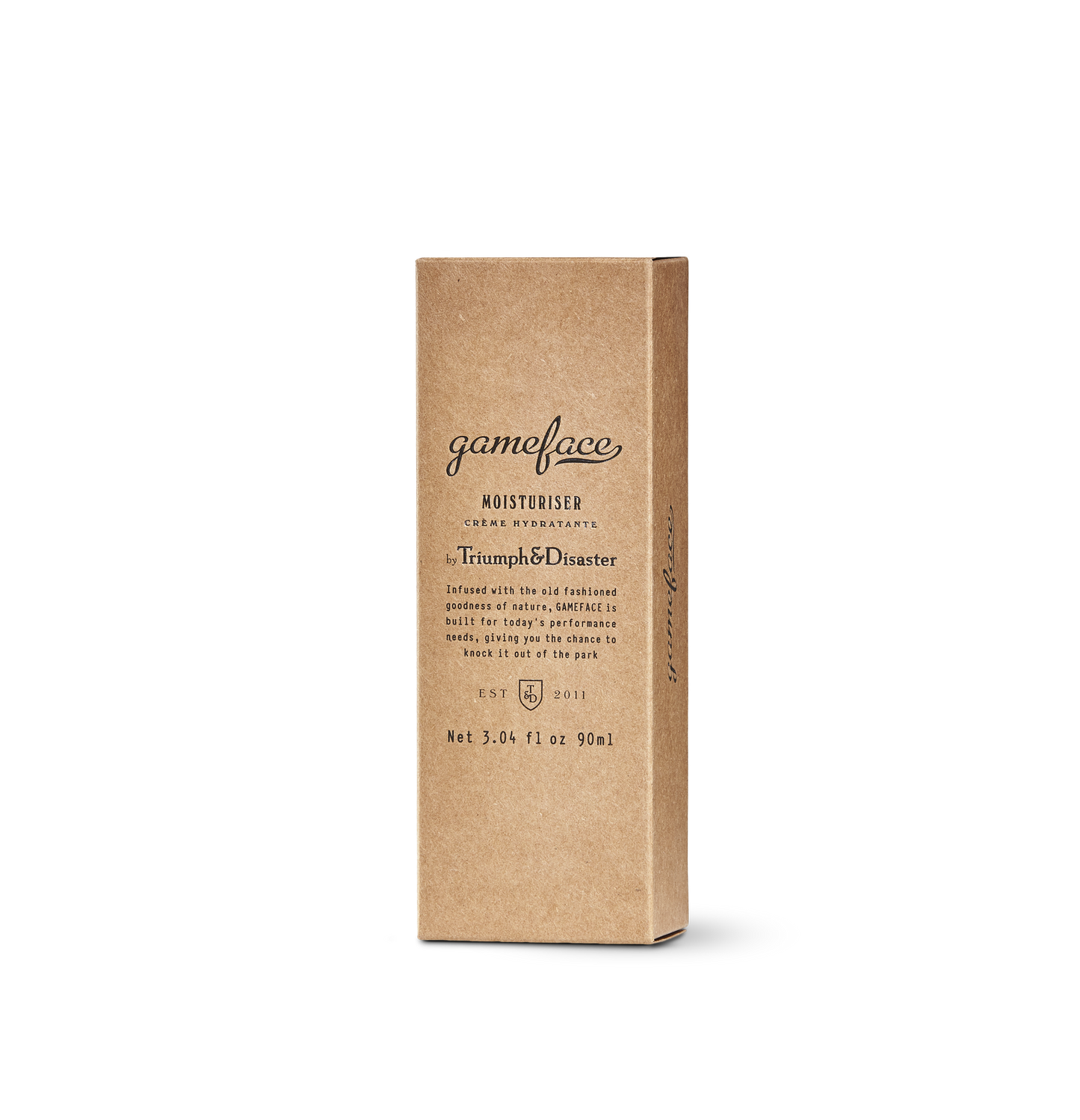 Gameface Moisturiser Tube by Triumph and Disaster