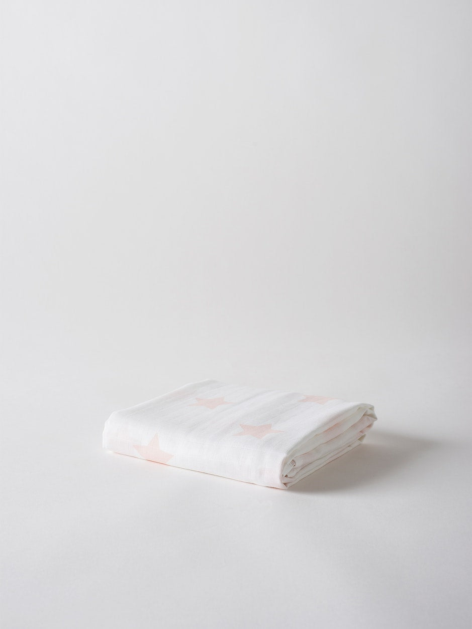 Organic Muslin Star Baby Wrap by Citta Design