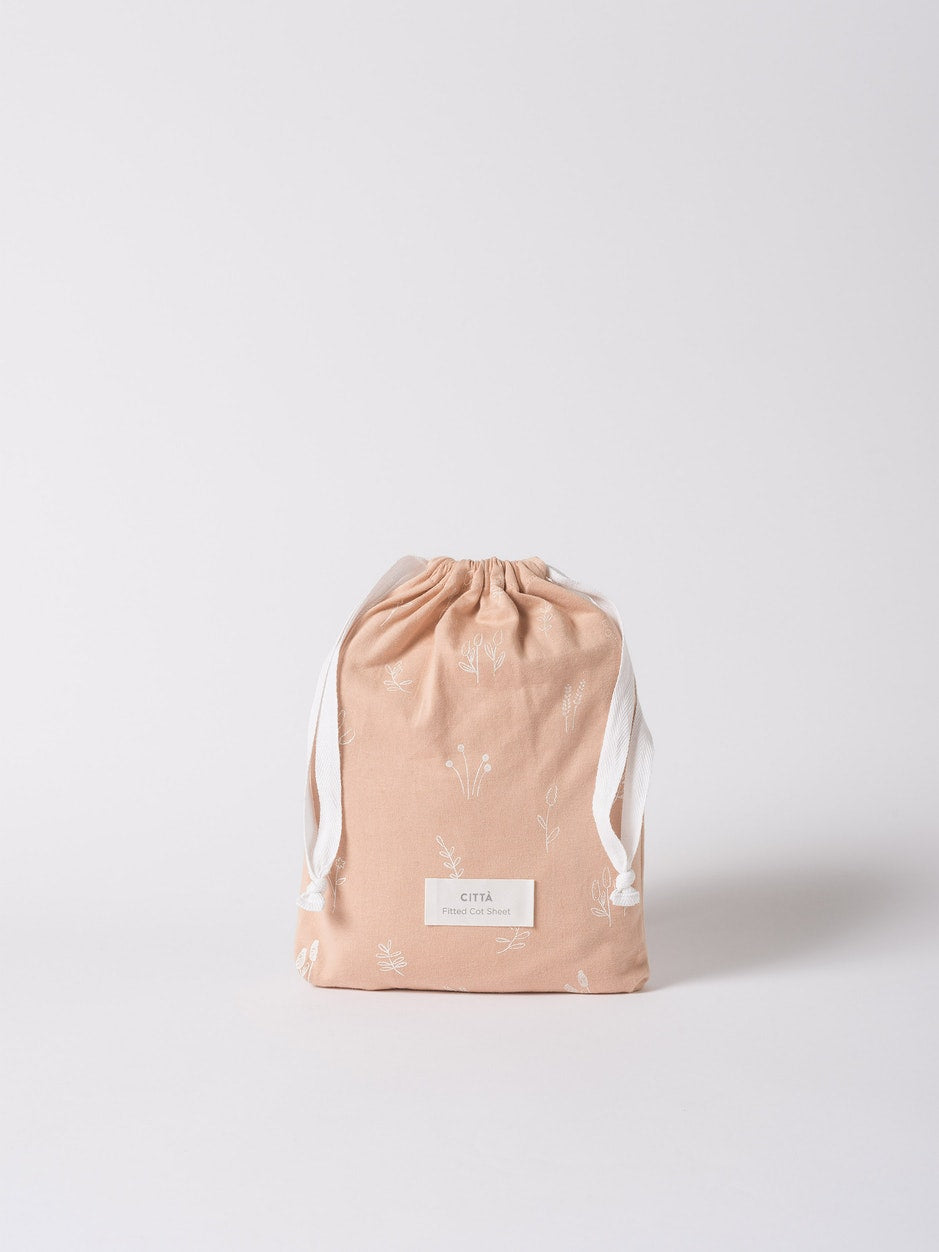 Sprout Organic Cotton Fitted Cot Sheet by Citta Design