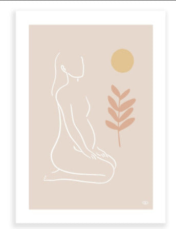 Mother Earth - Wall Print by Lagom Design Studio