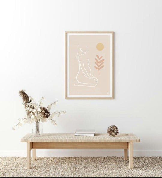 Mother Earth - Wall Print by Lagom Design Studio