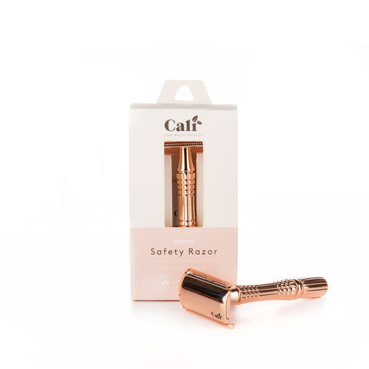 Eco Luxe Copper Safety Razor by Caliwoods