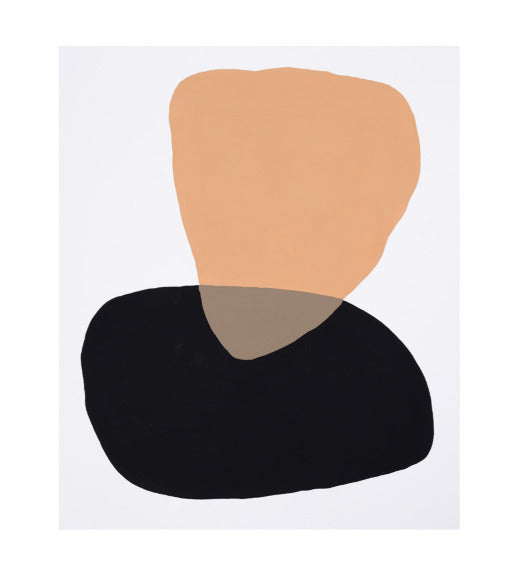 Sonora Series #4 Wall Print by Kim Soo – hand-painted Balinese artwork on 100% cotton fine art paper, 46x38cm, unframed