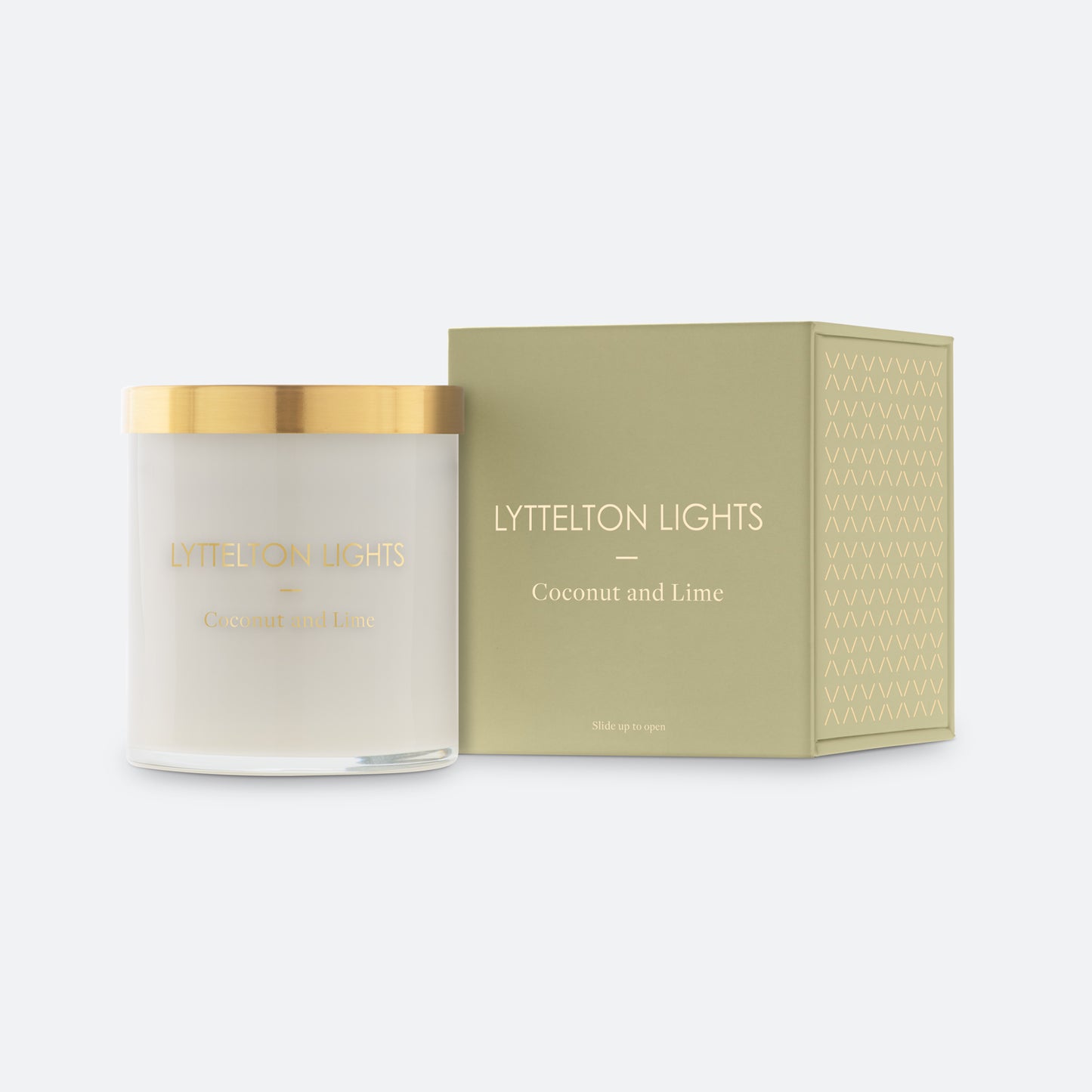 Coconut & Lime Candle by Lyttelton lights