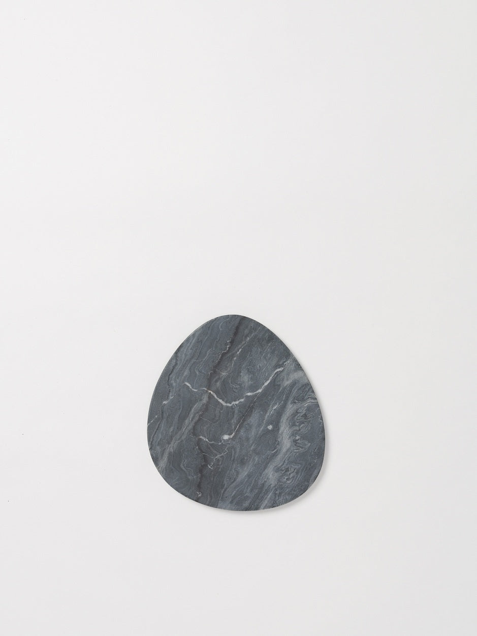 Grey Marble Curved Serving Board by Citta Design