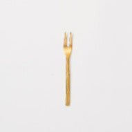 Hand Forged Pickle Fork - Brass by Citta Design
