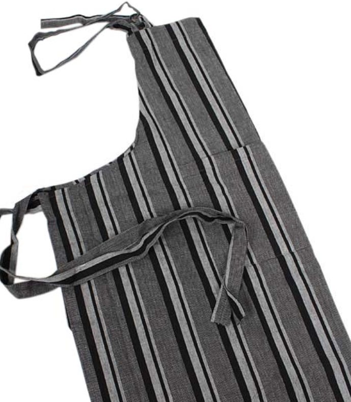 Graphic Woven Cotton Apron by TradeAid